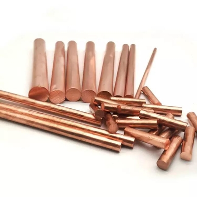 8mm Durchmesser 99,9% reiner kupferner Rod C1100 ringsum Form-Weiche temperte