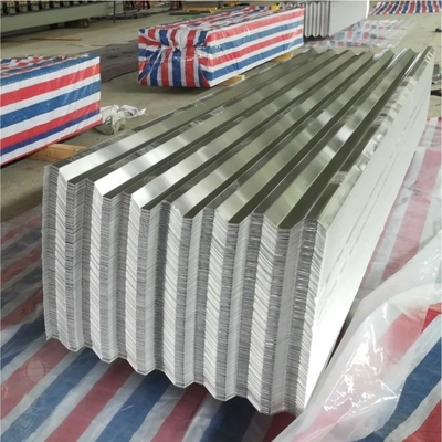 1250 mm Leichtöl Zink beschichtet Dachplatte Verzinkte Metallplatte