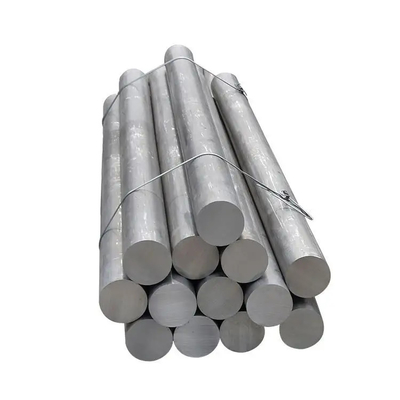 Hochreiner Aluminiumstab 7050, Rundstab, industrielles Mill-Finish, Serie 6000