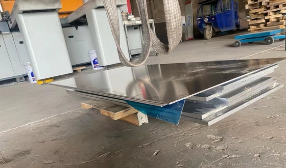Legierung 1 4 Zoll Aluminiumplatte 6061 Spiegelveredelung