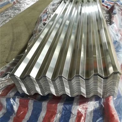 200 g/m2 Zinkbeschichtung Verzinkte Stahlplatte SGCC Metallblech Wellplatte